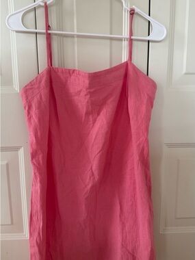 Billabong Pink Textured Slip Dress